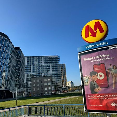 Metro Wilanowska Aparts Варшава Экстерьер фото